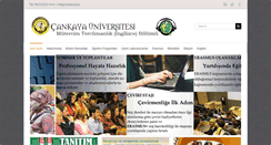 Desktop Screenshot of mtb.cankaya.edu.tr