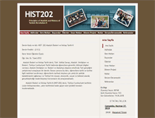 Tablet Screenshot of hist202.cankaya.edu.tr