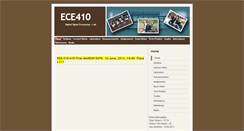 Desktop Screenshot of ece410.cankaya.edu.tr