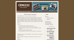Desktop Screenshot of ceng222.cankaya.edu.tr