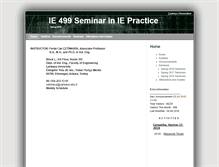 Tablet Screenshot of ie499.cankaya.edu.tr