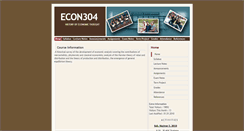 Desktop Screenshot of econ304.cankaya.edu.tr
