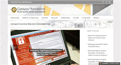 Desktop Screenshot of bim.cankaya.edu.tr