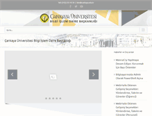 Tablet Screenshot of bim.cankaya.edu.tr