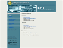Tablet Screenshot of ie244.cankaya.edu.tr
