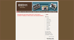 Desktop Screenshot of ece311.cankaya.edu.tr