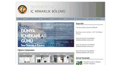Desktop Screenshot of inar.cankaya.edu.tr
