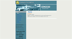 Desktop Screenshot of ceng520.cankaya.edu.tr