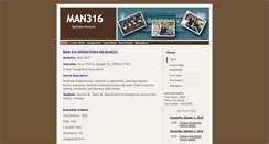 Desktop Screenshot of man316.cankaya.edu.tr