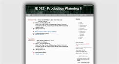 Desktop Screenshot of ie362.cankaya.edu.tr
