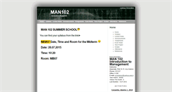 Desktop Screenshot of man102.cankaya.edu.tr