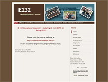 Tablet Screenshot of ie232.cankaya.edu.tr