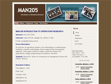 Tablet Screenshot of man205.cankaya.edu.tr