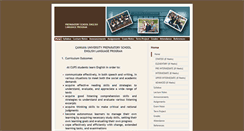 Desktop Screenshot of engprepschool.cankaya.edu.tr