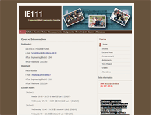 Tablet Screenshot of ie111.cankaya.edu.tr