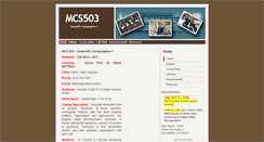 Desktop Screenshot of mcs503.cankaya.edu.tr