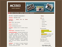 Tablet Screenshot of mcs503.cankaya.edu.tr