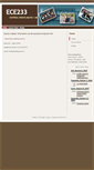 Mobile Screenshot of ece233.cankaya.edu.tr